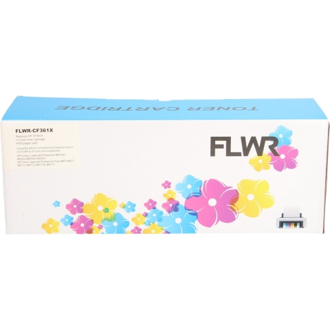 FLWR - Toners / HP 508X / cyaan / Geschikt voor HP