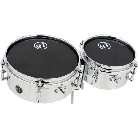 Latin Percussion LP845K Mini Timbales Chrome Plated Steel timbale