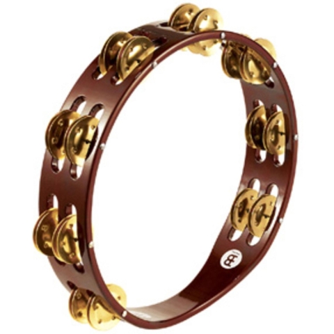Meinl Hand Tambourine TA2B-AB, Brass Jingles - Tamboerijn