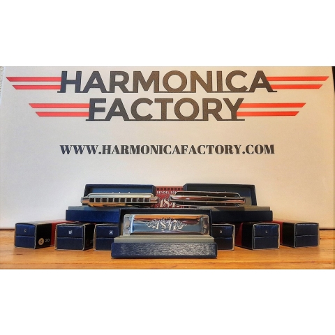 Seydel Mondharmonica Blues 1847 Lightning toonsoort D - Topmerk - Hoogwaardige kwaliteit