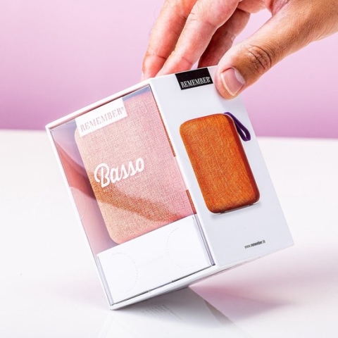 Remember Bluetooth Speaker Basso - Rosso