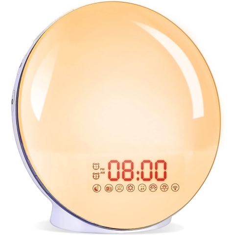 Wake Up Light - Digitale Wekker - Lichtwekker - Wekkerradio met Licht