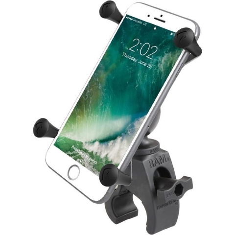 RAM Mounts Tough-claw telefoonhouder fiets/motor/scooter - Universeel - Groot - Zwart