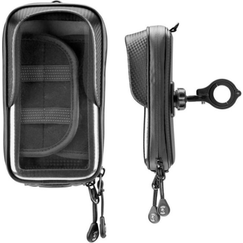 Interphone - Unicase Master 6.5 inch Telefoonhouder Fiets en Motor Stuur (max. 165x90mm)