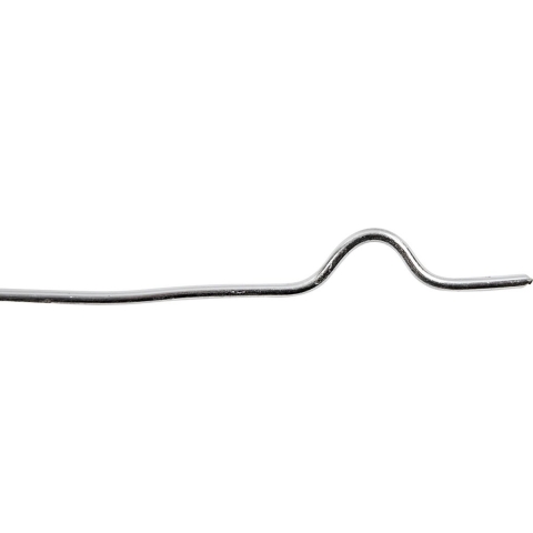 Alu draad, rond, dikte 3 mm, zilver, 29 m/ 1 rol