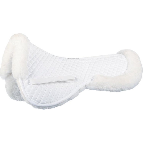 Harrys Horse Zadelonderlegger - Merinowol - Wit - Full