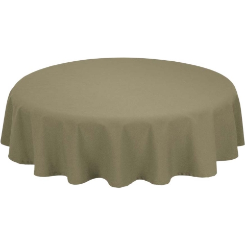 Treb Horecalinnen Tafelkleed Rond Olive 300cm Ø - Treb SP