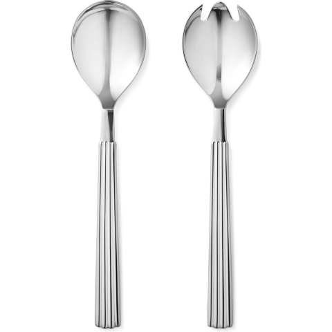 Georg Jensen Bernadotte Salade Bestek - RVS - 23 cm - Zilver