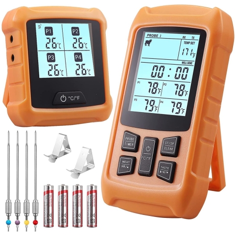 Luxe vleesthermometer - Grill thermometer premium kwaliteit – BBQ thermometer