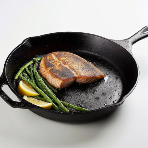 Iron Skillet 12 Inch Gietijzer