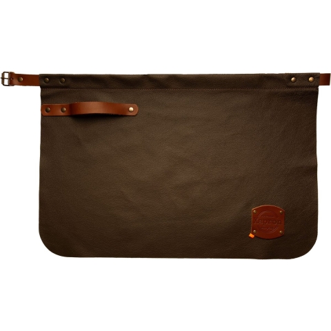 Xapron - Bovine Sloof met Tailleband Leer - Leer - Bruin
