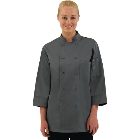 Chef Works Koksbuis Unisex Grijs | 3/4 Mouw - Maat L