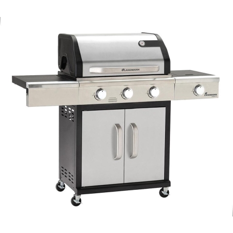 Landmann Triton PTS 3.1 Gasbarbecue - 4 branders - zilver