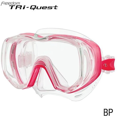 TUSA Snorkelmasker Duikbril Freedom Tri-Quest M3001- roze