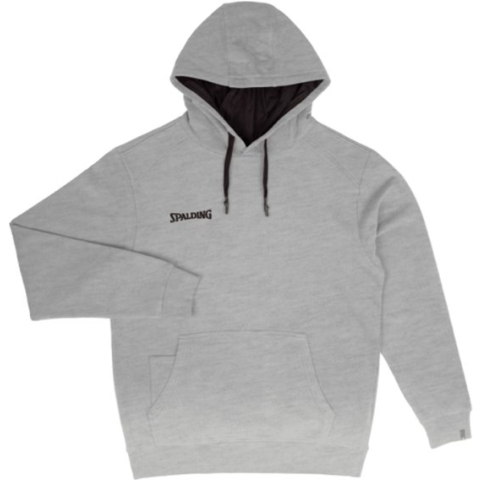 Spalding Flow Sweater Met Kap Heren - Grijs Gemeleerd | Maat: XL