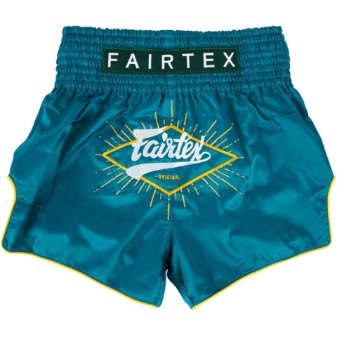 Fairtex BS1907 Focus Muay Thai Shorts - groen - maat M