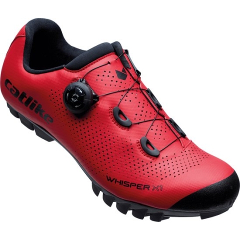 Catlike Schoenen Whisper X1 MTB Nylon maat 46 rood
