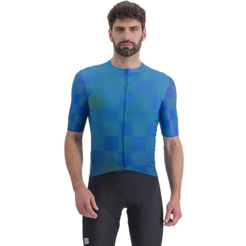Sportful Outlet Rocket Jersey Met Korte Mouwen Blauw XL Man