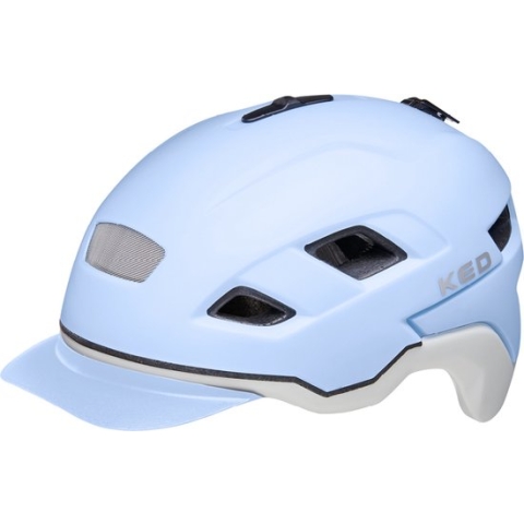 Fietshelm KED Berlin L (56-61cm) - lightblue ash matt