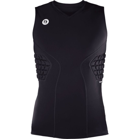 G-Form Compressie Basketbalshirt Heren - Zwart | Maat: L