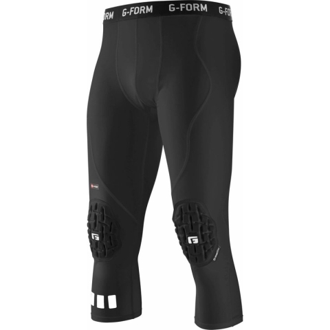 G-Form Pro 3/4 Compressie Broek Met Pads Heren - Zwart | Maat: M