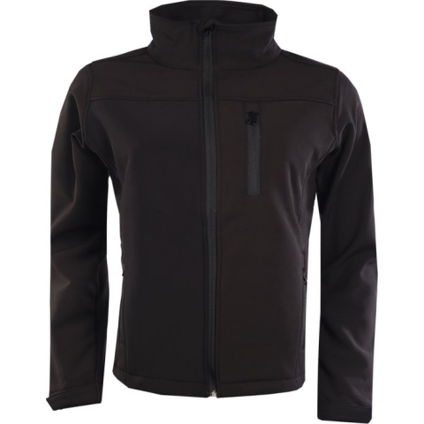 Epplejeck Jas Softshell Men Zwart - m
