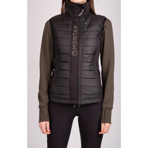 Montar Emma Bodywarmer Quilt - maat XL - black