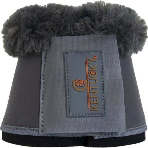 Kentucky Sheepskin Lederen Springschoenen - Grijs - Maat L