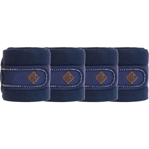 Kentucky Polar Fleece Polos Pearls - Blauw - Maat Full