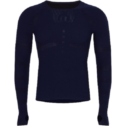 Megmeister Cycling Crewneck Base Layer Navy-XS/S