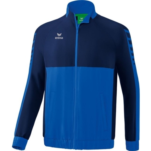 ERIMA Six Wings Presentatiejack New Royal-New Navy Maat 3XL