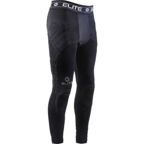 Elite Sport Body Shield Padded Compression Keeperbroek Kinderen - Zwart | Maat: 12
