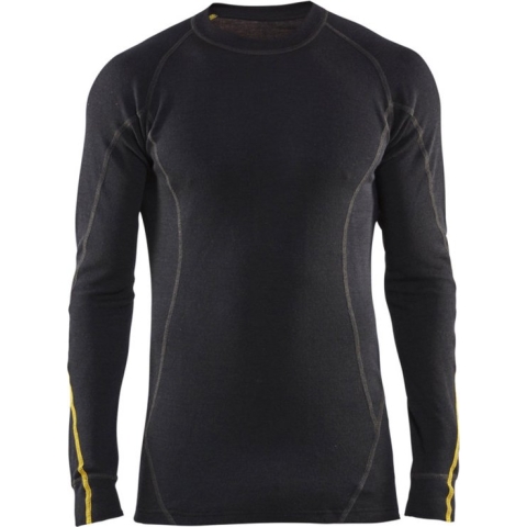 Blaklader FR Onderhemd 78% merino 4794-1075 - Zwart - XXL