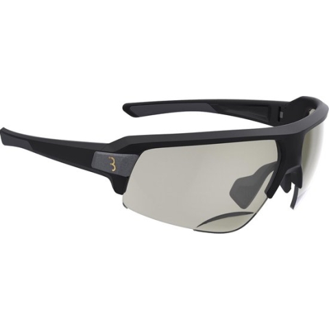 BBB Cycling Impulse Reader PH Fietsbril - Fotochromisch - Sportbril Op Sterkte +2.5 - Mat Zwart - BSG-64PH - BSG-64PH