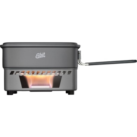 Esbit Outdoor Kooktoestel 1,1L - Brander met Kookpot - Aluminium