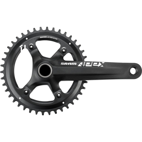 Sram Apex 1 Gxp Crank Met Plaat Zwart 172.5 mm / 42t