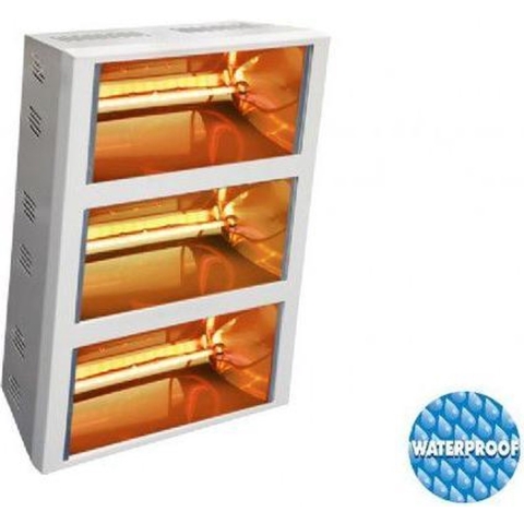 Garage / loods / bedrijfshal / schuur verwarming 6000 Watt Helios TITAN EHTV3