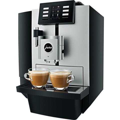 JURA X8 (EU) Professional Espressomachine Platina - voor op kantoor - 15413