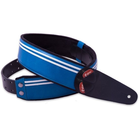 Righton Race Blue - Gitaarband, handgemaakt, vegan - blauw