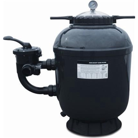 Mega 500 polyester zandfilter side mount 10m³