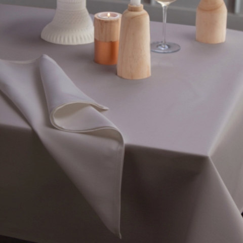 DDDDD tafellaken 150 x 150cm latus taupe