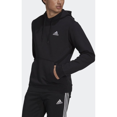 adidas Sportswear Essentials Fleece Hoodie - Heren - Zwart- S