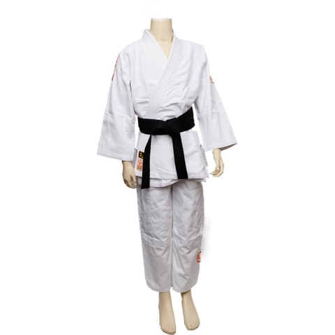 Judopak Nihon Rei 2.0 borduring | Rood (Maat: 170)
