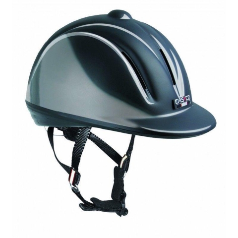 Casco Youngster Paardrijcap Zwart Glans
