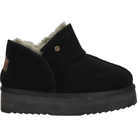 Warmbat Willow Plateau dames gevoerde boot - Zwart - Maat 42
