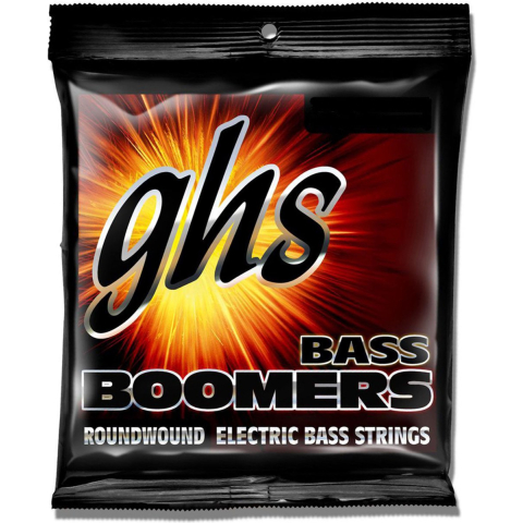 GHS 4er bas Boomers 45-95 Short Scale 45-60-75-95 - Snarenset voor 4-string basgitaar