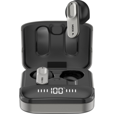 Mixx StreamBuds Ultra Hybrids - True Wireless In-ear Koptelefoon - Zwart