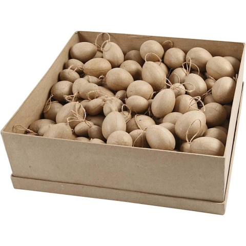 Eieren, h: 3-4-5-6 cm, 140 stuks