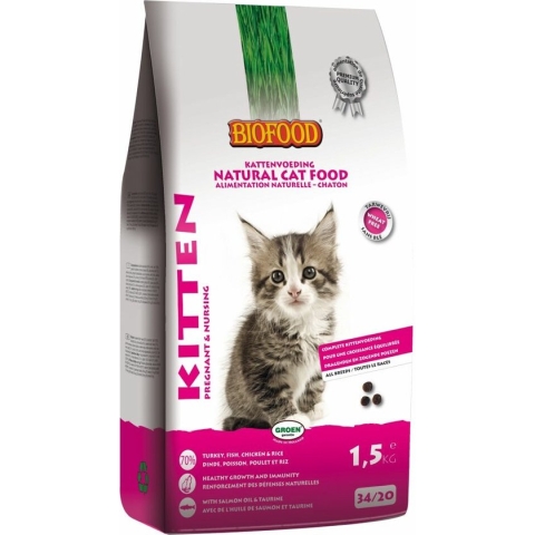 4x BF Petfood Kittenvoer 1,5 kg