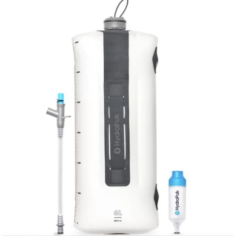 Hydrapak Seeker + 6L Gravity Filter - Drinkfles - Clear